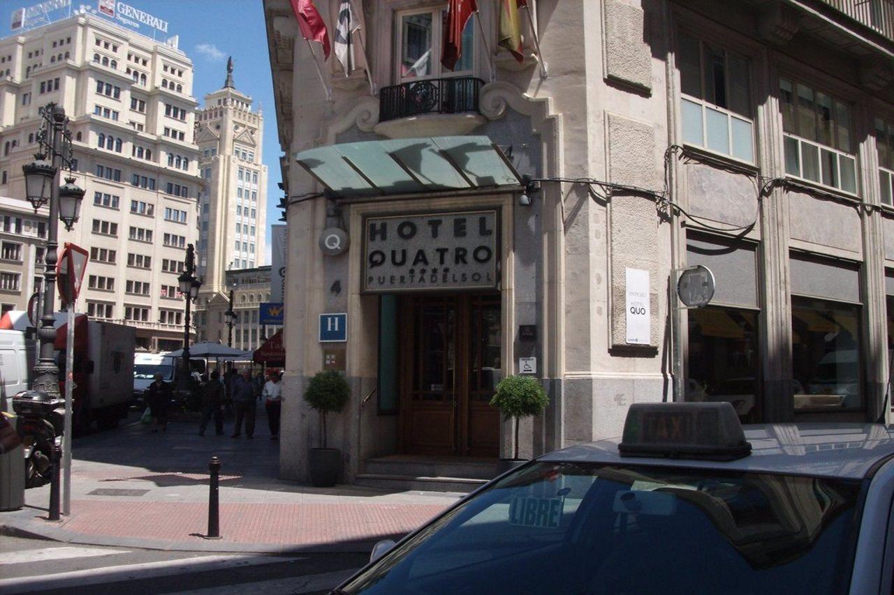 Quatro Puerta Del Sol Hotell Madrid Eksteriør bilde